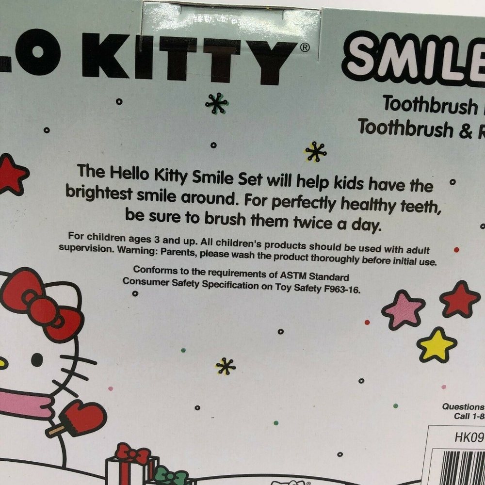 Hello Kitty Smile Set Toothbrush Holder Rinse Cup - Picture 8 of 8